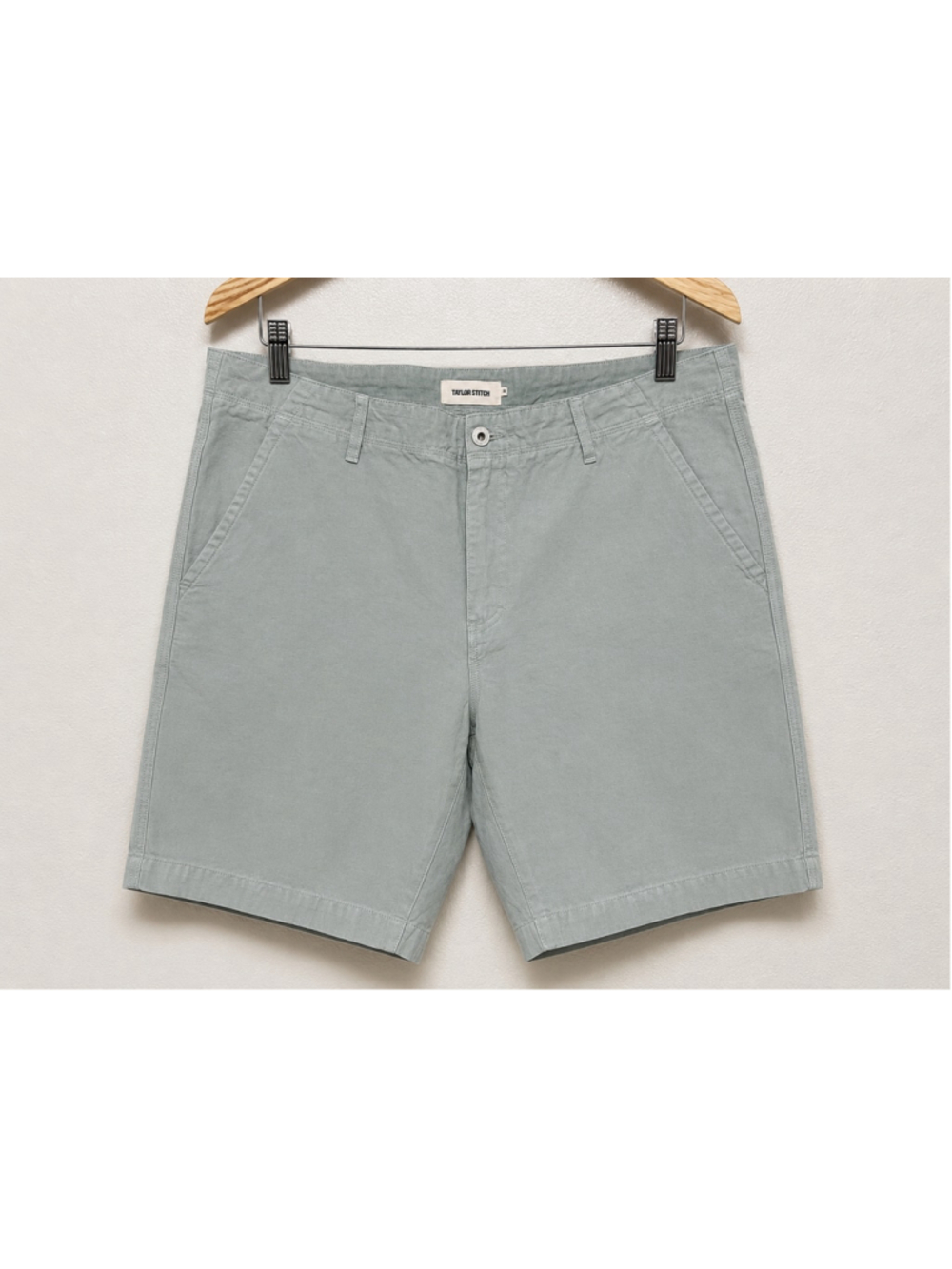 Taylor Stitch Organic Cotton Linen Shorts Men’s Size 38 Sage Green Casual Chino